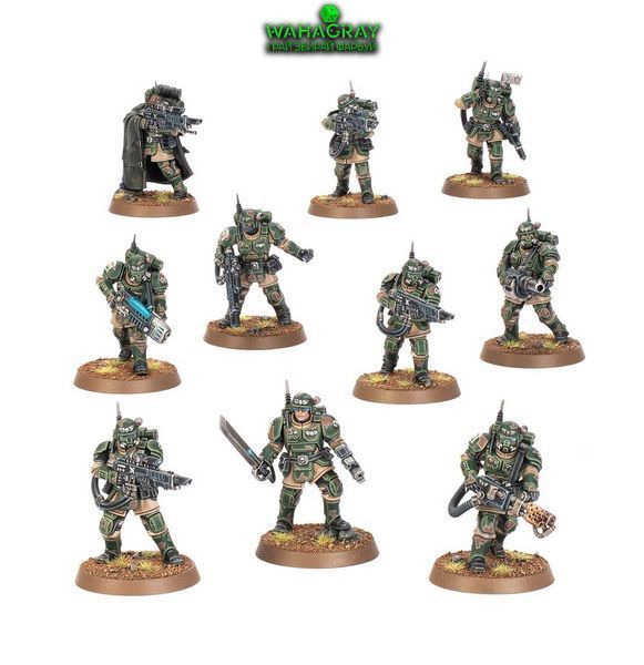 Передзамовлення Набір мініатюр ASTRA MILITARUM - KASRKIN