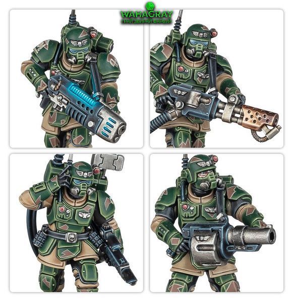 Передзамовлення Набір мініатюр ASTRA MILITARUM - KASRKIN
