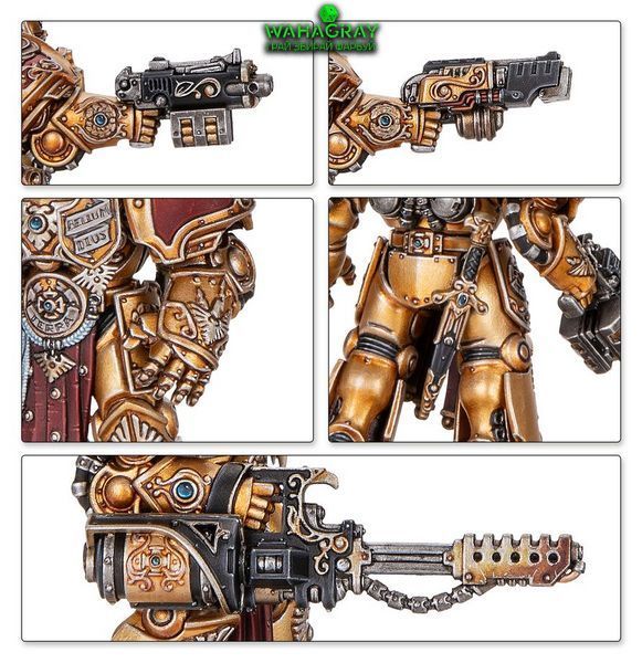 Предзаказ Набор миниатюр CUSTODES - AQUILON TERMINATOR SODALITY