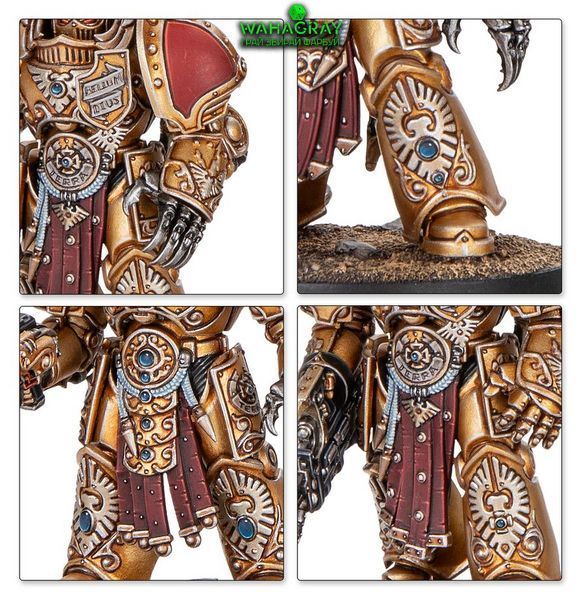 Предзаказ Набор миниатюр CUSTODES - AQUILON TERMINATOR SODALITY
