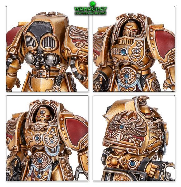Предзаказ Набор миниатюр CUSTODES - AQUILON TERMINATOR SODALITY
