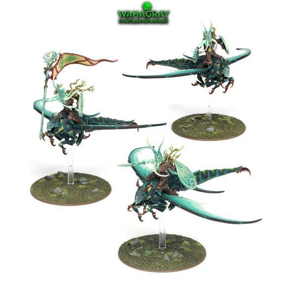 Набор миниатюр SYLVANETH - SPITERIDER LANCERS