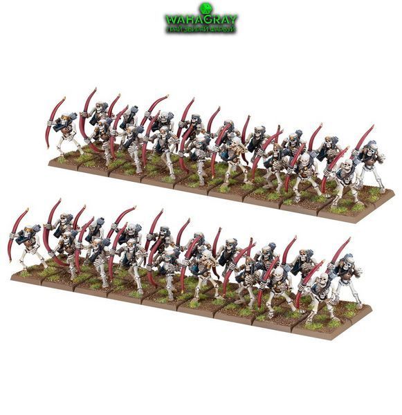 Набор миниатюр TOMB KINGS OF KHEMRI - SKELETON WARRIORS
