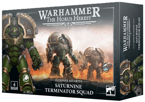 Набор миниатюр LEGIONES ASTARTES - SATURNINE TERMINATORS