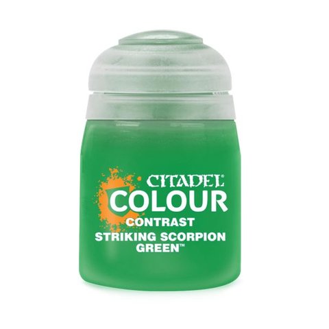 Фарба CONTRAST: STRIKING SCORPION GREEN (18ML) (6-PACK) 9918996004206 фото