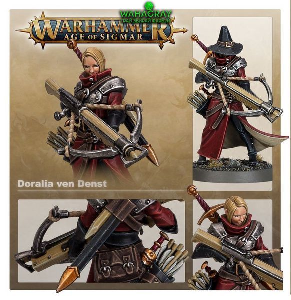 Набор миниатюр CITIES OF SIGMAR - GALEN AND DORALIA VEN DENST
