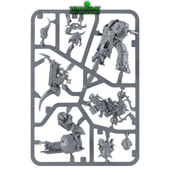 Мініатюра DEATH GUARD - PLAGUE MARINE CHAMPION