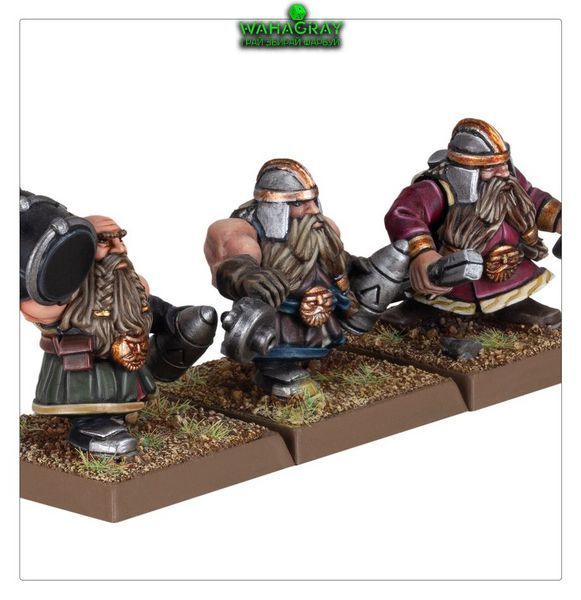 Набор миниатюр DWARFEN MOUNTAIN HOLDS - DWARF CANNON & ORGAN GUN