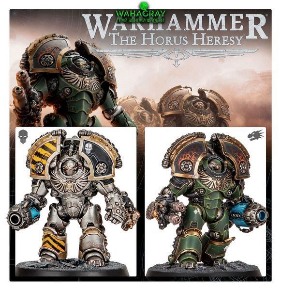 Набор миниатюр LEGIONES ASTARTES - SATURNINE TERMINATORS