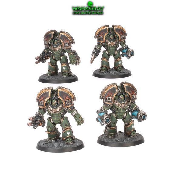 Набор миниатюр LEGIONES ASTARTES - SATURNINE TERMINATORS
