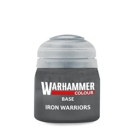 Краска BASE - IRON WARRIORS 12ML ROW X6