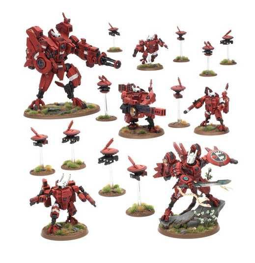 Набор миниатюр WARHAMMER 40000: T'AU EMPIRE - FARSIGHT CADRE