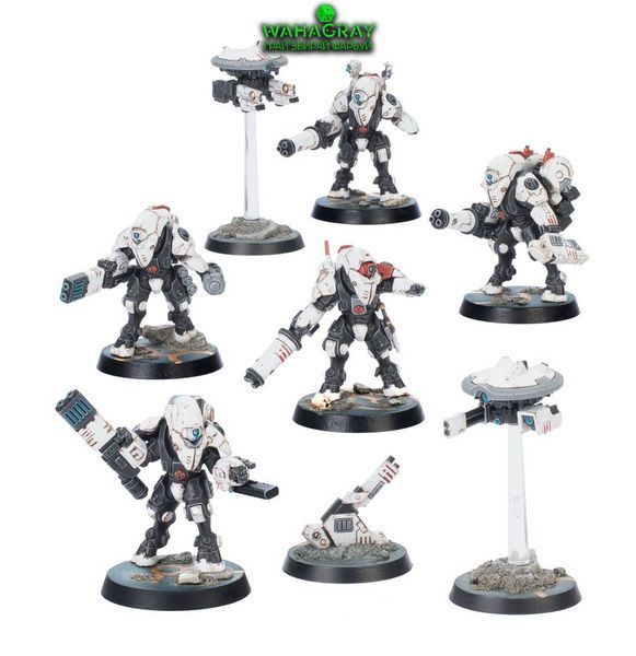 Набір мініатюр KILL TEAM - XV26 STEALTH BATTLESUITS