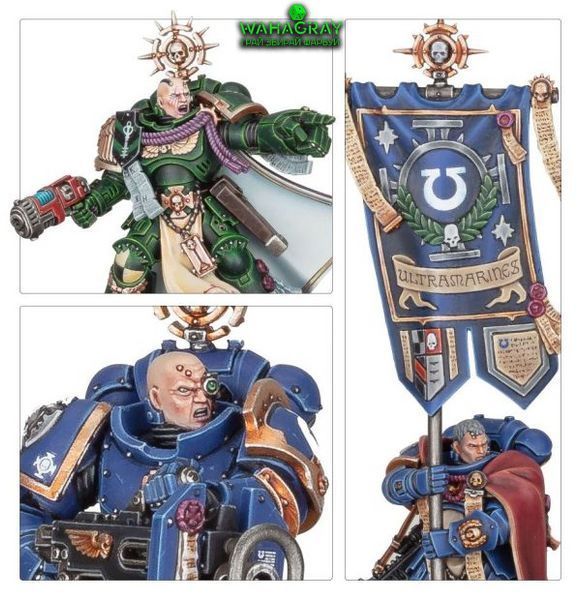 Набір мініатюр SPACE MARINES - COMPANY HEROES