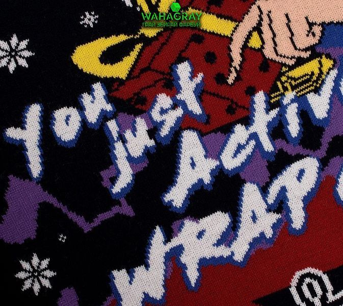Рождественский джемпер You Just Activated My Wrap Card Christmas Jumper (Size: M)