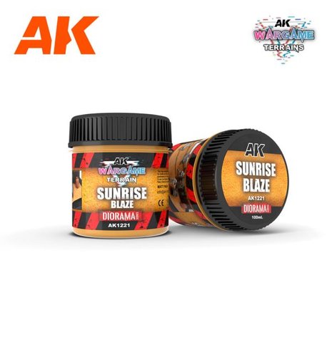 Фарба SUNRISE BLAZE – WARGAME TERRAINS – 100ML AK1221 фото