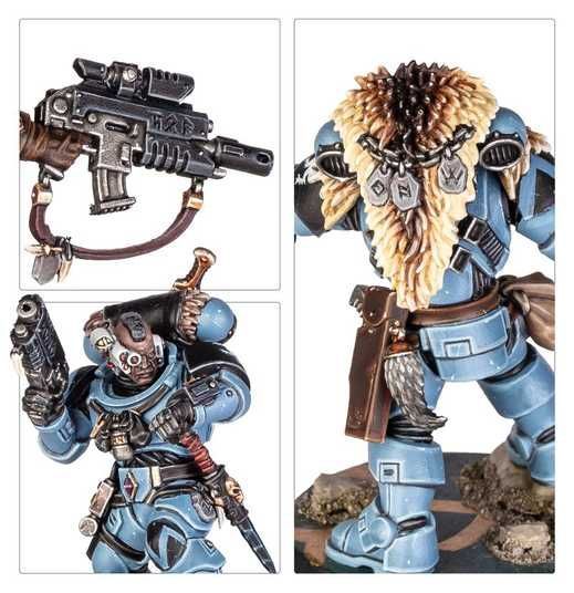 Набор миниатюр WARHAMMER 40000: KILL TEAM - WOLF SCOUTS ⭐ купить