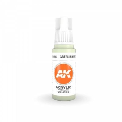 Фарба GREENISH WHITE – STANDARD / ЗЕЛЕНО-БІЛИЙ АК-інтерактив AK11005 AK11005 фото