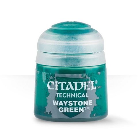 Краска Citadel TECHNICAL: WAYSTONE GREEN (12ML)_st 9918995601706 фото