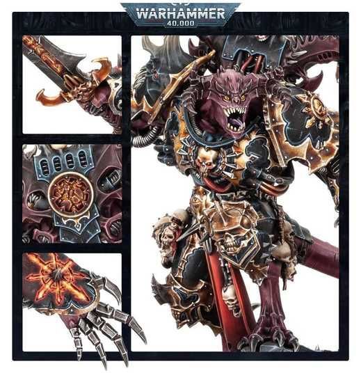 Warhammer Daemon Prince フィギュア Миниатюра AGE OF SIGMAR: SLAVES TO DARKNESS - DAEMON PRINCE
