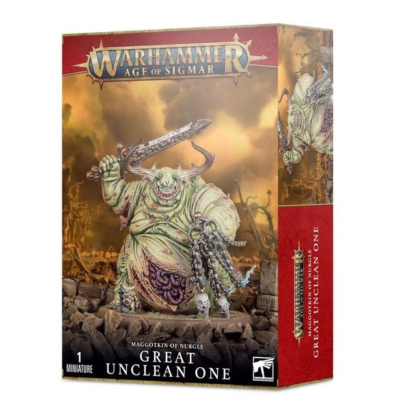 Мініатюра MAGGOTKIN OF NURGLE - GREAT UNCLEAN ONE 99129915063 фото