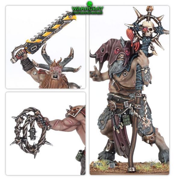Предзаказ Набор миниатюр CHAOS SPACE MARINES - FELLGOR BEASTMEN