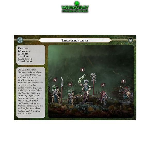 Набір мініатюр WARHAMMER UNDERWORLDS - THANATEK'S TITHE