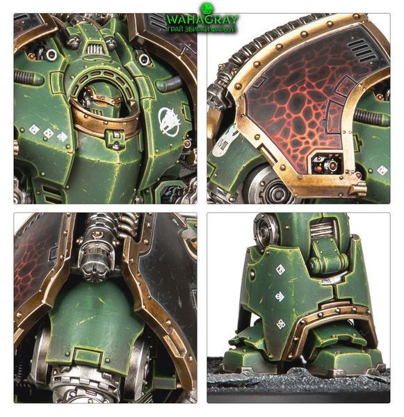Миниатюра LEGIONES ASTARTES - SATURNINE DREADNOUGHT OPHION