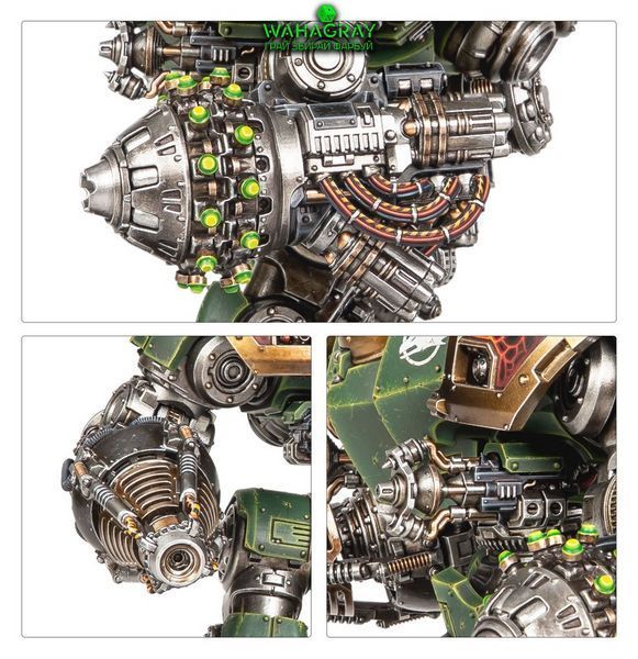 Миниатюра LEGIONES ASTARTES - SATURNINE DREADNOUGHT OPHION