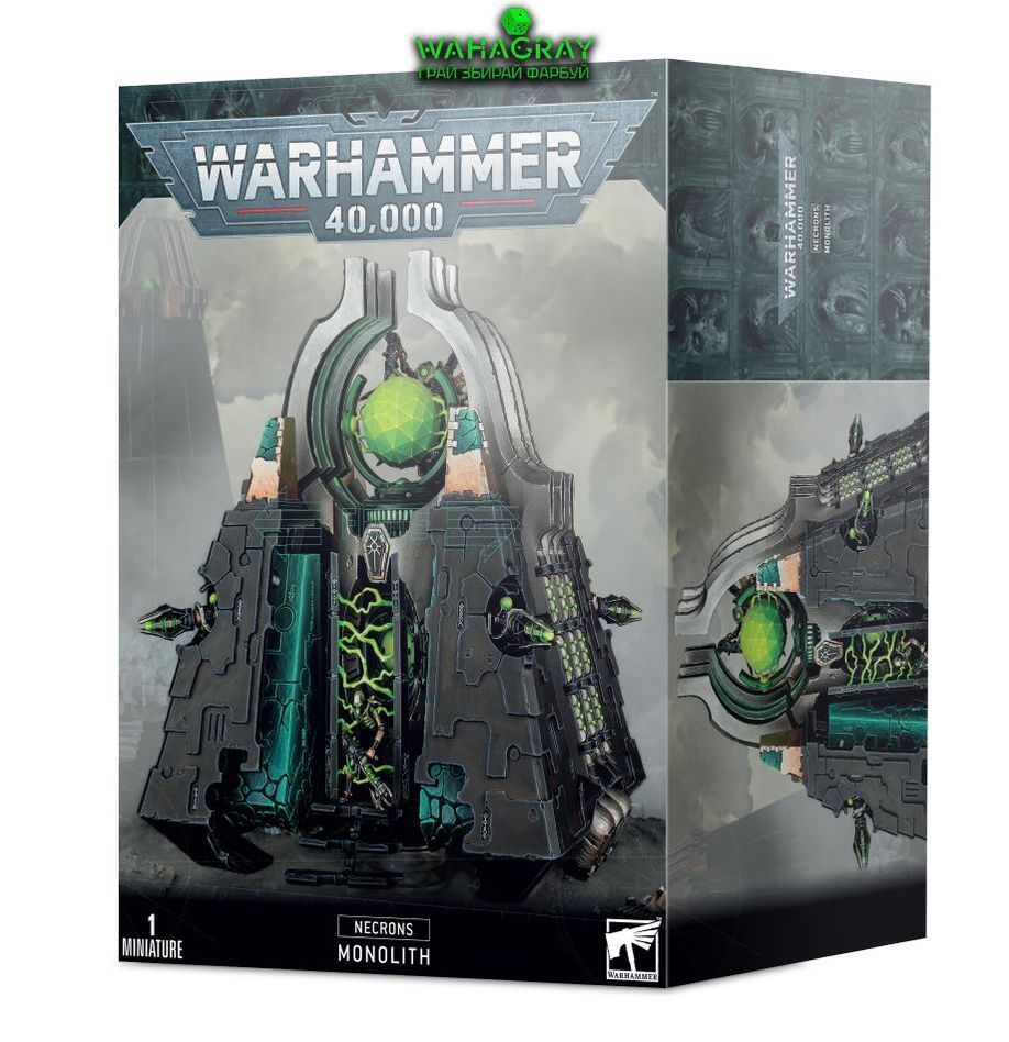 Миниатюра WARHAMMER 40000: NECRONS - MONOLITH ⭐ купить по цене 7