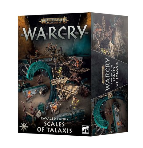 Стартовый набор WARCRY: RAVAGED LANDS - SCALES OF TALAXIS 99120299105 фото