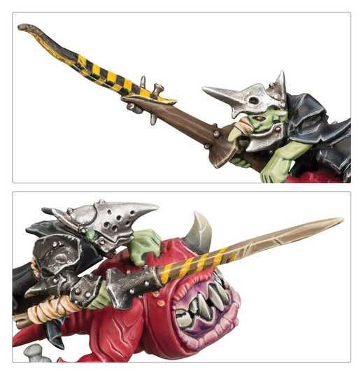 Набор миниатюр AGE OF SIGMAR: GLOOMSPITE GITZ - SQUIG HOPPERS
