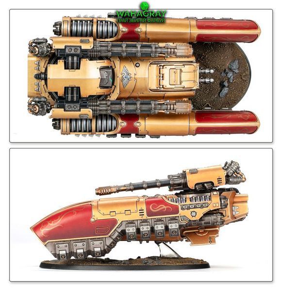 Миниатюра LEGIO CUSTODES - CALADIUS GRAV-TANK