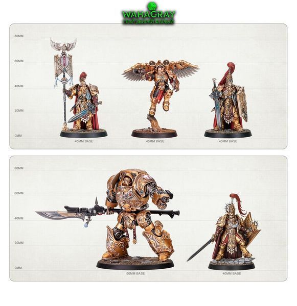 Набор миниатюр COMBAT PATROL - ADEPTUS CUSTODES