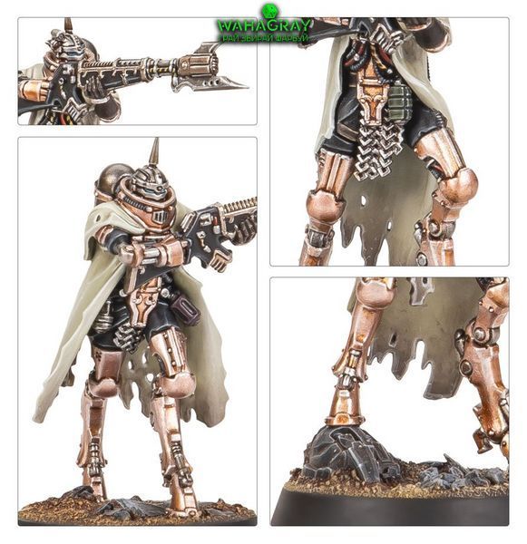 Набір мініатюр MECHANICUM - SKITARII BATTLE-PILGRYM CORPUS_u