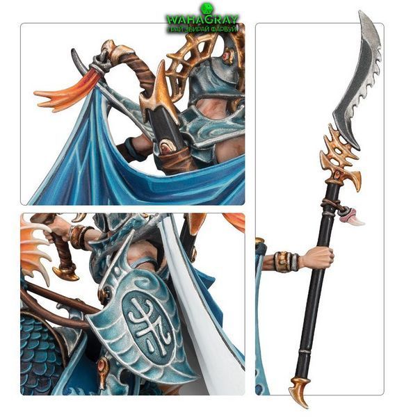 Набір мініатюр SPEARHEAD - IDONETH DEEPKIN - AKHELIAN TIDE GUARD