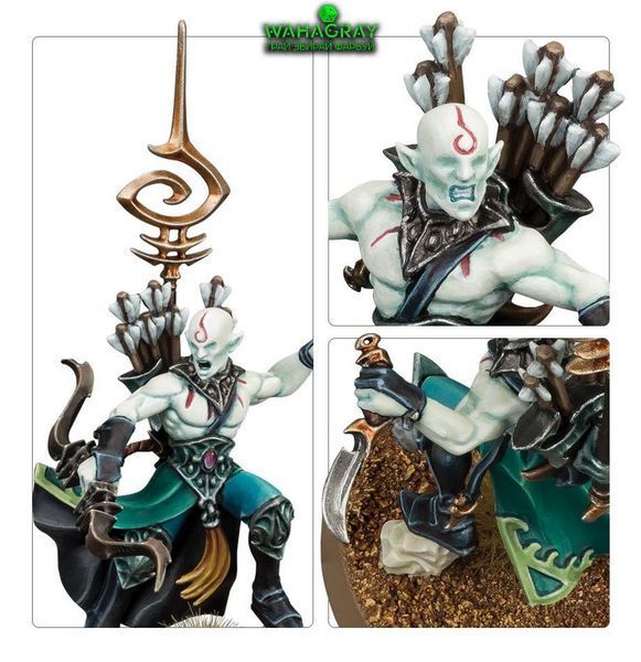 Набір мініатюр SPEARHEAD - IDONETH DEEPKIN - AKHELIAN TIDE GUARD