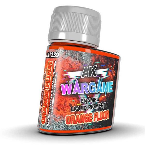 Пігмент ORANGE – WARGAME LIQUID PIGMENT AK1239 фото