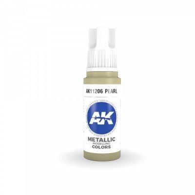 Фарба PEARL METALLIC - ПЕРЛИННИЙ МЕТАЛІК / INK АК-інтерактив AK11206