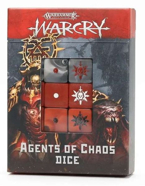 Игровые кубики для WARCRY: AGENTS OF CHAOS 99220201019 фото