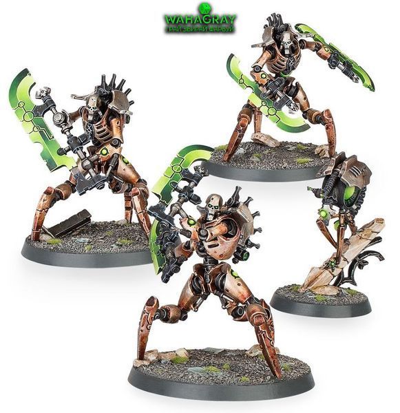 Набор миниатюр NECRONS - SKORPEKH DESTROYERS
