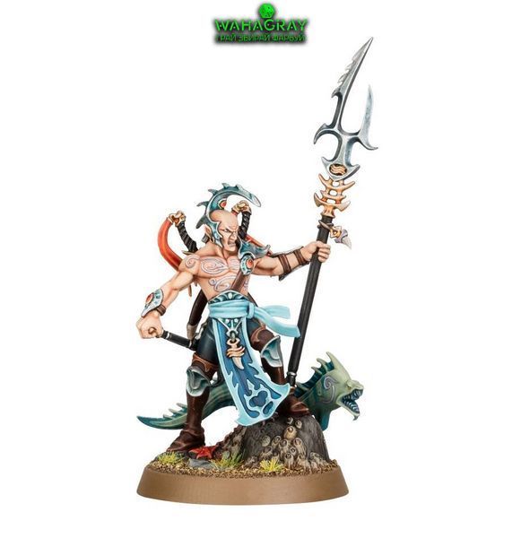 Mініатюра IDONETH DEEPKIN - AKHELIAN THRALLMASTER