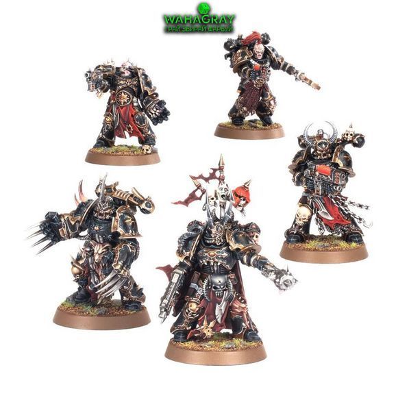 Набір мініатюр CHAOS SPACE MARINES - CHOSEN