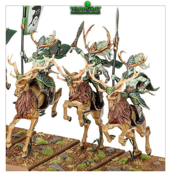 Набор миниатюр BATTALION - WOOD ELF REALMS