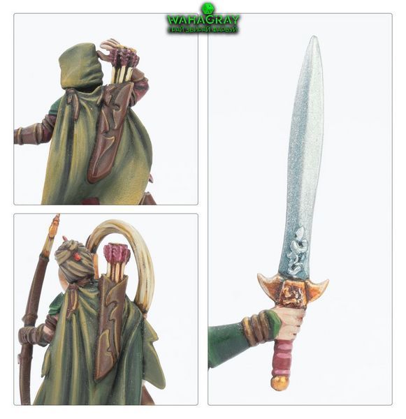Набор миниатюр BATTALION - WOOD ELF REALMS