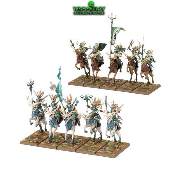 Набор миниатюр BATTALION - WOOD ELF REALMS