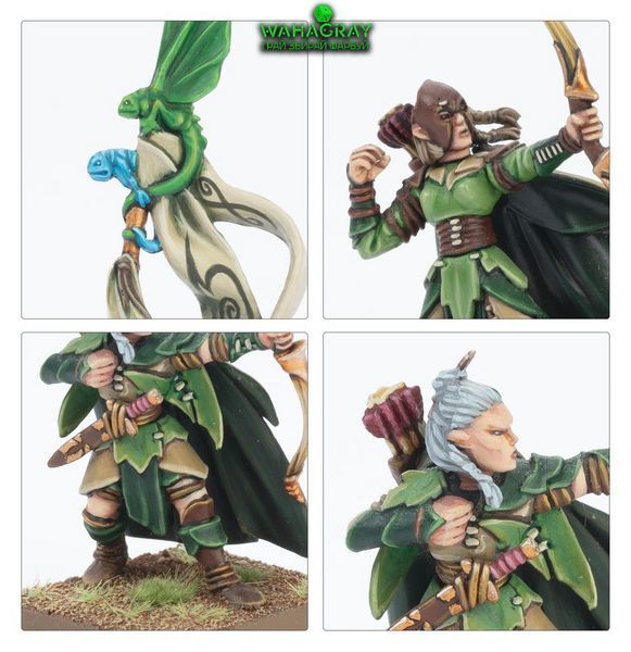 Набор миниатюр BATTALION - WOOD ELF REALMS
