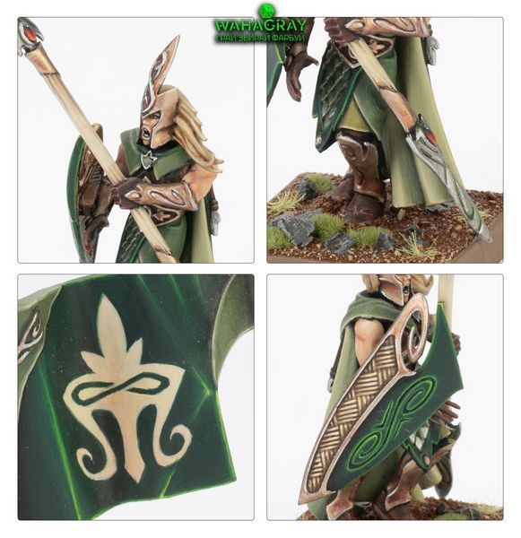 Набор миниатюр BATTALION - WOOD ELF REALMS