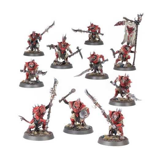 Набор миниатюр AGE OF SIGMAR: SKAVEN - STORMVERMIN ⭐ купить по