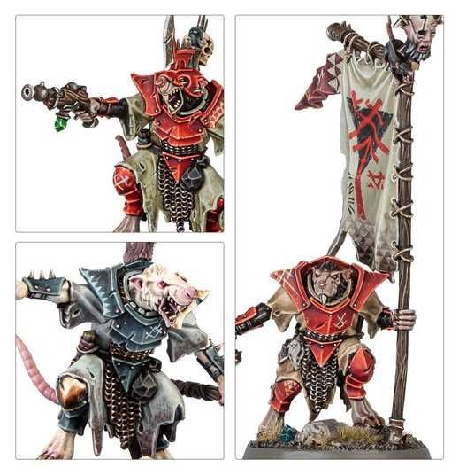 Набор миниатюр AGE OF SIGMAR: SKAVEN - STORMVERMIN ⭐ купить по